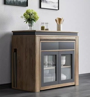 Table pliante rétractable de style nordique en promotion pour la famille, avec plateau en MDF, idéale pour le salon et la salle à manger, mobilier de maison