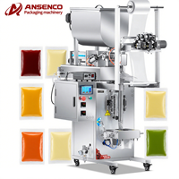Machine d'emballage automatique électrique pour sachets en plastique, petite pochette de pâte, avec impression de date