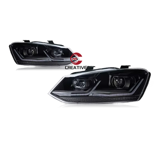 Phong Cách Xe Cho <span class=keywords><strong>VW</strong></span> Polo <span class=keywords><strong>Gti</strong></span> Phong Cách 2011 2018 Đèn Pha <span class=keywords><strong>Gti</strong></span> DRL <span class=keywords><strong>LED</strong></span> Đèn Ban Ngày Ánh Sáng Nhà Tuần Tự Chuyển Tín Hiệu - Product Image 3