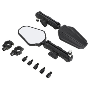 Espejo <span class=keywords><strong>Retrovisor</strong></span> Universal <span class=keywords><strong>Plegable</strong></span> para Motocicleta JFG, Espejos Laterales Ajustables de Aluminio 6061, Montaje en Manillar para Motocross - Product Image 3