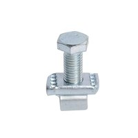 Équerre de renforcement en V haute résistance pour profilés en C, fixation sismique, support de tuyau d'incendie, tige filetée, renfort