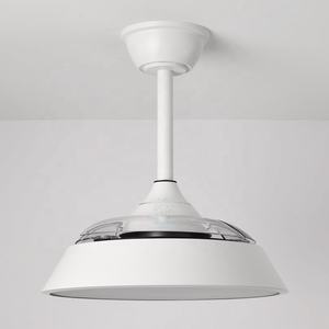 Y270 Ventilador de techo decorativo 28 pulgadas retráctil con ventilador de techo decorativo con luz LED - Product Image 5