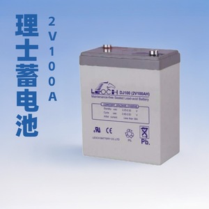 Batterie au plomb scellée Leoch Dj100 2V 100Ah pour stockage d'énergie - Product Image 1