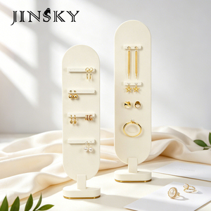 Light Luxury Jewelry Display Stand Window Showcase Fixture Magnetic <b>Ring</b> Earring <b>Necklace</b> Jewelry Display Props - Product Image 3
