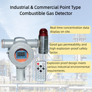 Nhà máy cố định máy dò khí metan phân tích LPG chống cháy nổ công nghiệp cố định máy dò rò rỉ khí H2 - Product Image 3