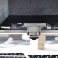 Machine de découpe laser à fibre haute efficacité avec table d'échange, découpeuse laser métallique grand format, machine de découpe laser industrielle