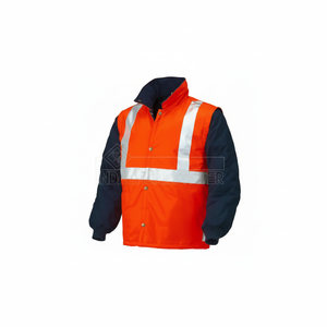 Gilet de sécurité rembourré à col en V - Product Image 1