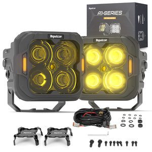 3 pulgadas Universal <span class=keywords><strong>4x4</strong></span> camión 40W Led Punto de conducción luz auxiliar todoterreno sin bordes cubo Led todoterreno lámpara antiniebla 12V Led Pods Luz - Product Image 1