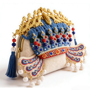 Op maat gemaakte rits portemonnee met opdruk, klein merk portemonnee, creditcardhouder, bruine cartoon lange tas met sleutelhanger - Product Image 3