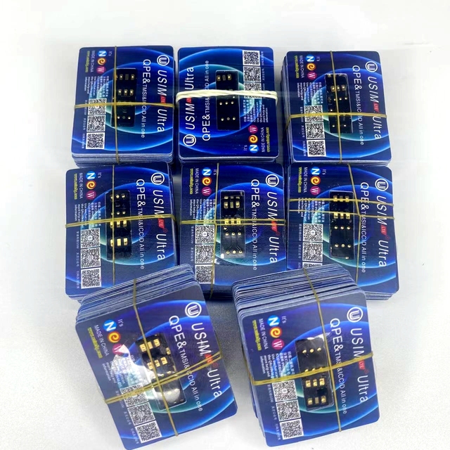 New High Quality Unlocked USIM 5G Plastic SIM Card with QPE Esim for 6 to 15 Pro Max