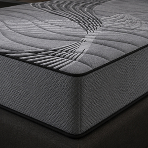 Matelas hybride à ressorts ensachés en boîte, taille Queen et King, avec housse en tissu tricoté en polyester - Product Image 1