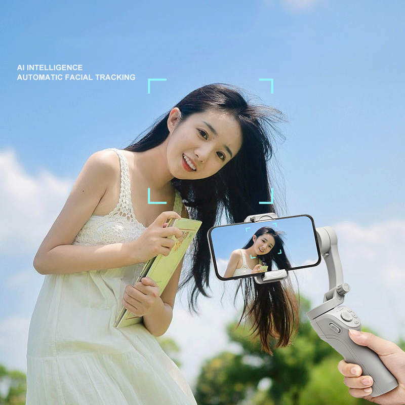 3-Axis Smartphone Gimbal Stabilizer – 360° Rotation Phone Gimbal for iPhone & Android - View 2