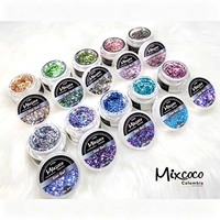 Vernis à ongles holographique Mixcoco TPO Free Star Gel, 12 couleurs, effet brillant et scintillant