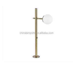 Modern Simple Touch Control Dimming Bedroom <b>Lamp</b> for Hotel Use Large Size Shade Aluminum Iron Body Electric Power Supply Reading - Product Image 5