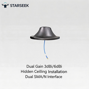 Antenne omnidirectionnelle de plafond Starseek multi-bandes 380 MHz-6 GHz pour la <span class=keywords><strong>d</strong></span>éfense contre les drones à basse altitude en entrepôt/bureau - Product Image 1