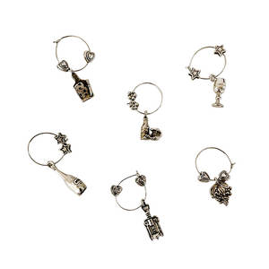 Los mejores accesorios de vino de calidad, marcadores de copa de vino, dijes de copa de vino, anillos para exportación - Product Image 1