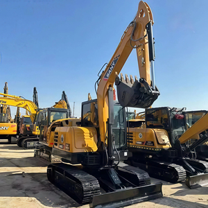 Mini-excavatrice SY60C Pro de 6 tonnes à haute résistance à l'usure, pelle sur chenilles haute performance pour la reconstruction de rues étroites - Product Image 3