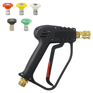 Pistolet à eau de pulvérisation haute pression M22 pivotant et connecteur de tuyau en métal avec 5 embouts rapides <span class=keywords><strong>pour</strong></span> <span class=keywords><strong>Karcher</strong></span> <span class=keywords><strong>K2</strong></span>-K7 - Product Image 3