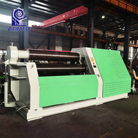 Machine à rouler les tôles à 4 rouleaux, très vendue, personnalisée, haute efficacité, pour tôles d'acier