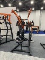Máquina de remo lateral ancha Iso-lateral para gimnasio comercial, equipo de fitness para entrenamiento de fuerza y desarrollo muscular