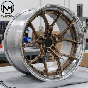 Cerchi in Lega Forgiati Personalizzati Maxtera Stile AL13 <span class=keywords><strong>R60</strong></span> per Auto Passeggeri Porsche 911 <span class=keywords><strong>BMW</strong></span> M5 Audi RS6 Avant GT Dodge Challenger - Product Image 2