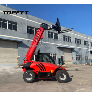 TOPFIT High Reach TR625 Telehandler <b>Mini</b> Loader Wheel Loader 4x4 2.5 Ton Load Diesel Engine 58KW Motor High Operating Efficiency - Product Image 1