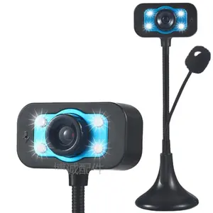 HD Máy ảnh kỹ thuật số ổ đĩa miễn phí USB bên ngoài với microphone tầm nhìn ban đêm ánh sáng máy tính video Net lớp