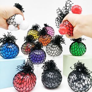 Shang Run <b>Squeeze</b> Grape Bead <b>Ball</b> TPR Stress Relief Toy For Kids And Adults Fidget Toy 8-13 Years Unisex - Product Image 5