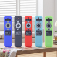 Funda Protectora de Silicona para Control Remoto de TV en Inglés Haier HTR-U34G, con Diseño Hueco Anticaídas y Grueso
