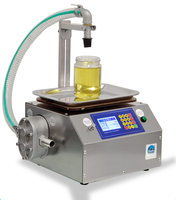 Remplisseur de pesage semi-automatique Échelle de sauce au miel Machine de remplissage de liquide oral Machine de remplissage de table