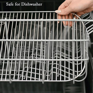 Ensemble <span class=keywords><strong>de</strong></span> brochettes <span class=keywords><strong>de</strong></span> cuisson à la vapeur et <span class=keywords><strong>de</strong></span> gril en acier inoxydable pour friteuse à air <span class=keywords><strong>Grille</strong></span> <span class=keywords><strong>de</strong></span> <span class=keywords><strong>refroidissement</strong></span> <span class=keywords><strong>de</strong></span> gâteau en forme <span class=keywords><strong>de</strong></span> rectangle Plats et casseroles <span class=keywords><strong>de</strong></span> cuisson - Product Image 5