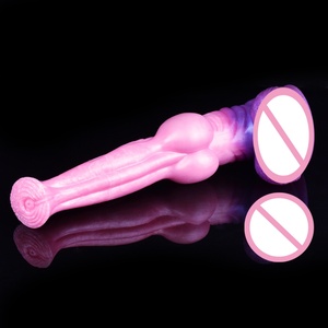Dildo de Silicona Suave con Nudo Grande, Fantasía Animal, Pene Realista Enorme, Juguetes Sexuales Anales, Estimulador Vaginal, Dildos, Juguetes para el Ano - Product Image 6