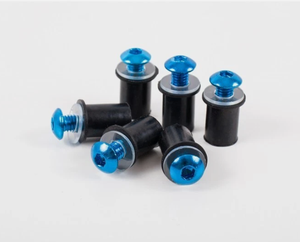 Kit de tornillos M5 x 16 mm para parabrisas de motocicleta, tornillos M5, tuercas de goma y arandelas - Product Image 6