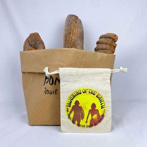 Bolsas de Algodón Orgánico con Cordón, Estilo Simple, Biodegradables, Reciclables, Personalizables para Protección Ecológica contra el Polvo - Product Image 6