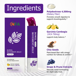 High Quality Bowel Movement Jelly Digestion Support Supporting <b>Your</b> Healthy Weight Goals Garcinia Cambogia Extracts - Product Image 3