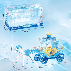 EPT <strong>Toys</strong> Beauty Blue Color Electric <strong>Horse</strong> <strong>and</strong> Princess <strong>Carriage</strong> <strong>Toy</strong> with <strong>Horse</strong> - Product Image 3