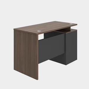 Escritorio de Computadora Moderno, Modular y Duradero, de Madera, para Dormitorio o Oficina, con Almacenamiento, Estilo Panel, 1.2M, Fácil de Montar - Product Image 5