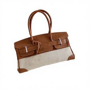 Sac de voyage décontracté en toile platine pour femme, nouvelle saison, extra large, durable, grande capacité, style mode, porté épaule ou croisé - Product Image 2