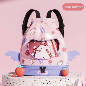 <span class=keywords><strong>Mochila</strong></span> de Natación para Niños con Diseño de Dibujos Animados, Impermeable, con Compartimento Seco y Húmedo Separado, Ligera y Portátil, para <span class=keywords><strong>Piscina</strong></span> - Product Image 2