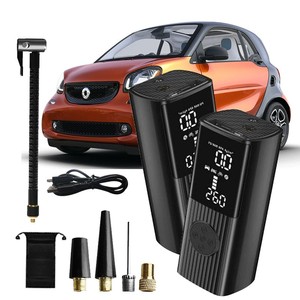 Nuevo Compresor de Aire Portátil Inalámbrico de 12V para Auto con Manómetro Digital, 6000mAh, Luz de Emergencia ABS y Monitor de Presión de Neumáticos - Product Image 5