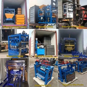 Machine de moulage de blocs de béton entièrement automatique QT4-15, machine hydraulique à briques, machine à briques <span class=keywords><strong>creuses</strong></span> en ciment à économie d'énergie - Product Image 6