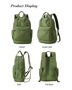 กระเป๋าเป้สะพายหลังแบบใหม่ เรียบง่าย น้ำหนักเบา จุของได้เยอะ เหมาะสำหรับออกกำลังกาย เดินทางท่องเ<span class=keywords><strong>ที่</strong></span>ยว สไตล์ลำลอง แฟชั่น<span class=keywords><strong>เกาหลี</strong></span> กันน้ำ ใช้ได้ทั้งนักเรียน นักศึกษา - Product Image 2