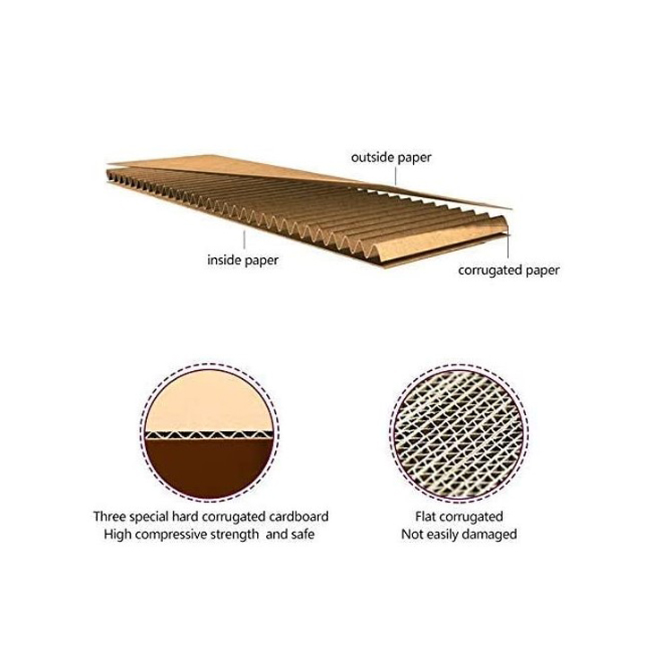 Cheap Natural Recyclable Corrugated Box Mailers Cardboard Box Shipping Packaging