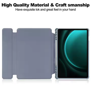 Funda Magnética de Cuero con Teclado Inalámbrico Desmontable para Tablet Samsung Galaxy Tab A11 <span class=keywords><strong>A9</strong></span> Plus de 11 Pulgadas - Product Image 4