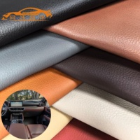 Cuir PU en microfibre pour sièges de voiture avec texture en relief, imperméable et doux, pour l'intérieur de la voiture, la sellerie automobile, les canapés et les meubles