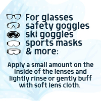 Nettoyant anti-buée WBG pour lunettes de natation, masque de plongée, lentilles, miroirs - Prévention de la buée sur toutes les surfaces