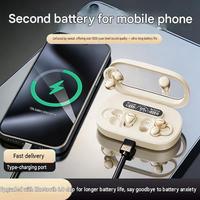 Écouteurs TWS à haute qualité sonore, Bluetooth 5.4, affichage numérique, longue durée de vie de la batterie pour un usage quotidien