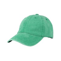 Gorra de Béisbol al por Mayor, 6 Paneles, Logotipo Personalizado, Algodón Ajustable, Estilo Vintage Teñido y Lavado, Gorra de Papá Lisa de Color Sólido para Unisex