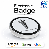 Badge numérique portable à écran tactile HD, partage d'images, diaporama, texte défilant pour concerts, anime, cosplay, cadeaux