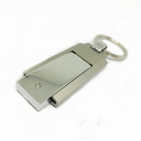 Stik memori Usb flip logam 2.0 murah, stik memori pada kunci, Flash Drive Usb flip logam 64GB 32GB 16GB 8GB motif penuh